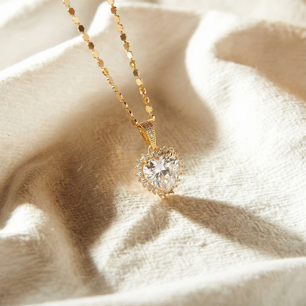 Stainless Steel Heart Necklace